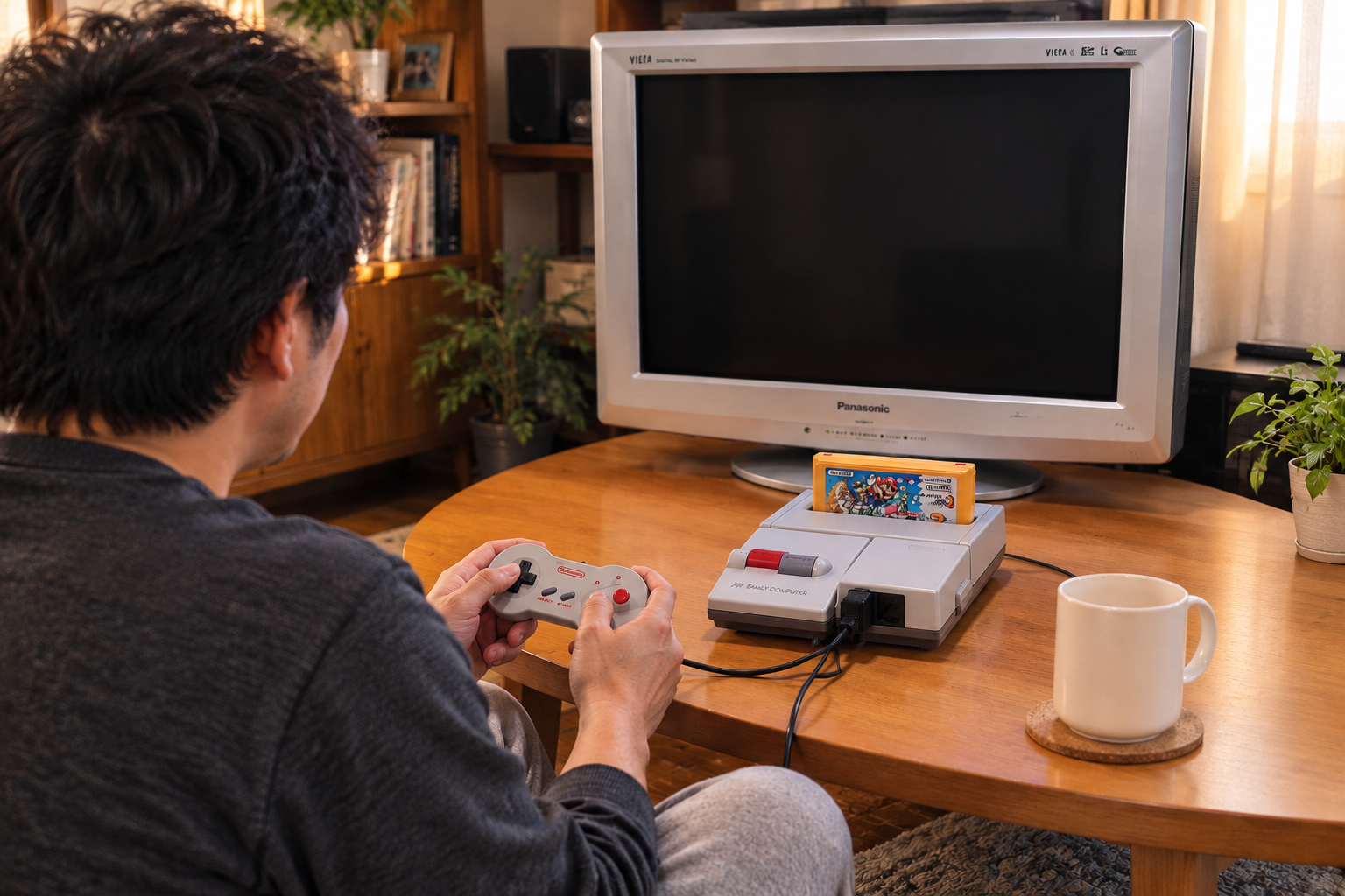 大人になってから、久しぶりにファミコンを起動してみた